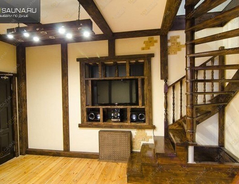 Сауна Алиби, в Смоленске, Поселок Тихвинка, 42 | Зал с караоке и спутниковым ТВ | 1001sauna.com