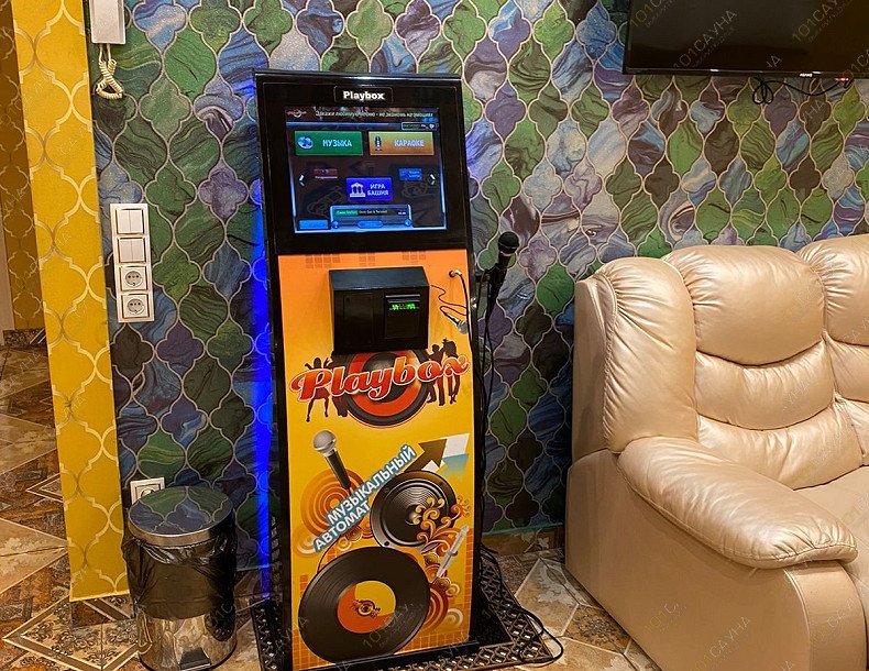 Банный комплекс Сергеевские бани, в Краснодаре, Трамвайная, 15 | Номер: Коралловая. Фото караоке. 68 | 1001sauna.com