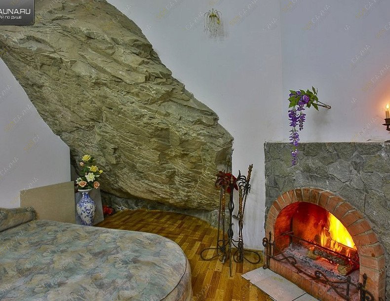 Сауна в гостинице Чайка, в Алуште, п. Утес ул. Гагариной, 25/28 | каминная | 1001sauna.com