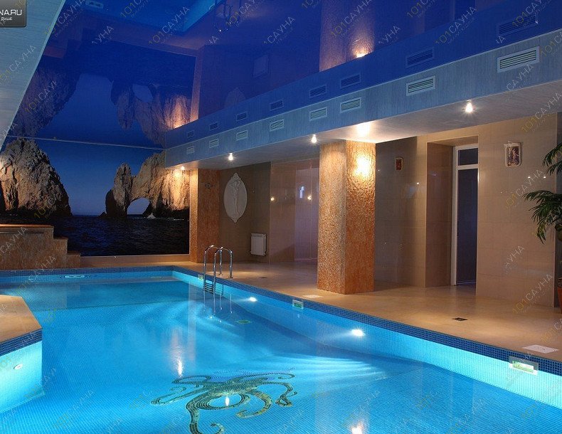 Сауна в отеле Лазурный Берег, в Тюмени, улица Широтная, 59А | РИМСКИЙ ЗАЛ | 1001sauna.com