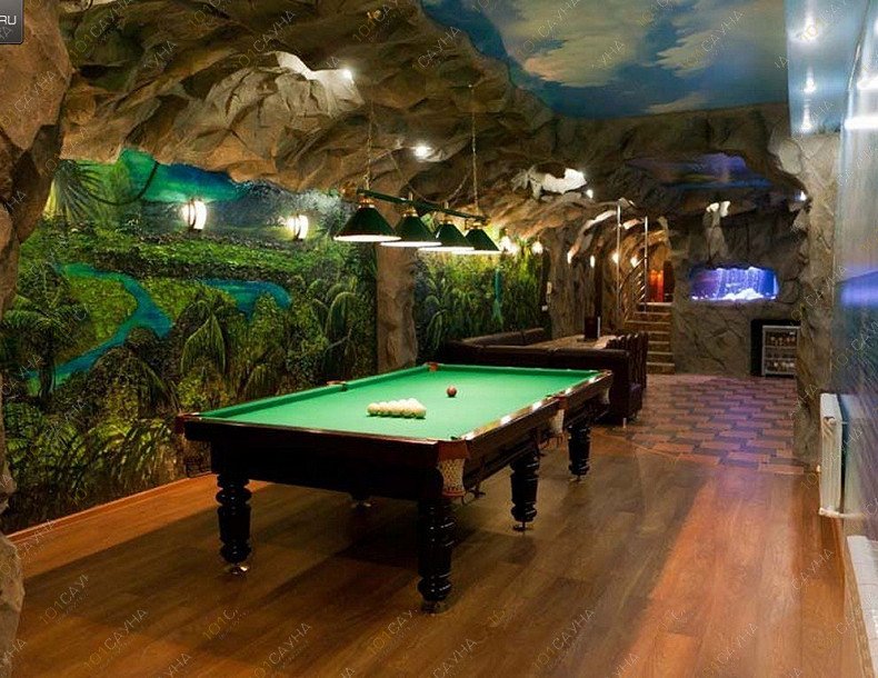 Сауна в отеле Лазурный Берег, в Тюмени, улица Широтная, 59А | ЗАЛ ПЕЩЕРА | 1001sauna.com