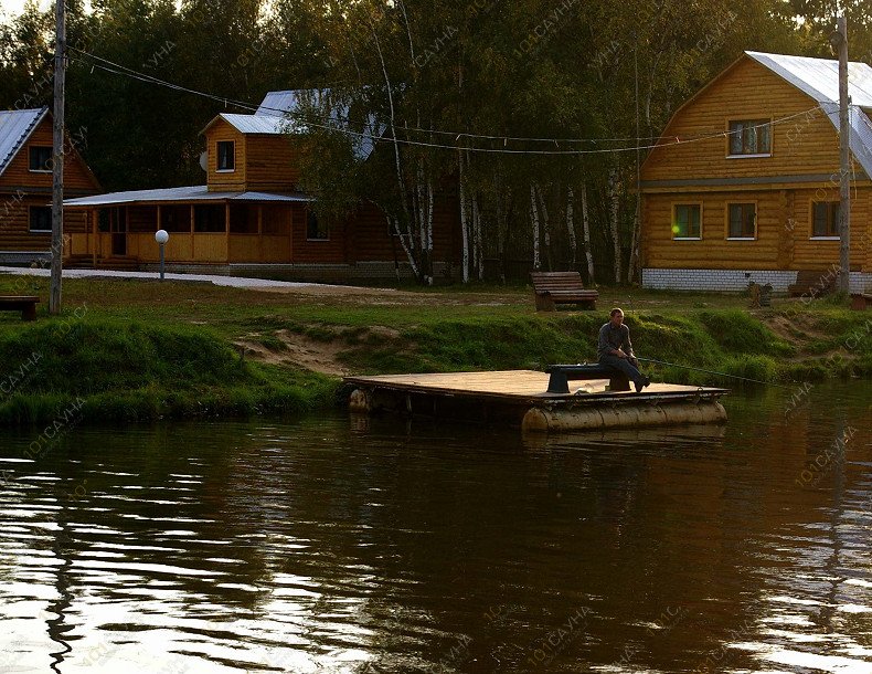 Баня на дровах Раёк, в Суздале, пос. Малое Борисово, на берегу Глазовского водохранилища | Общий вид | 1001sauna.com
