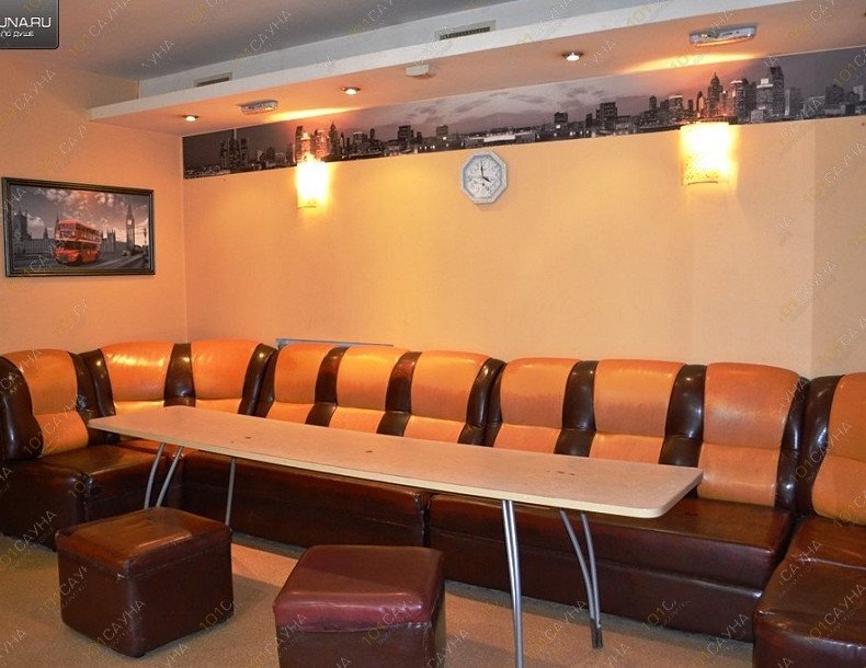 Сауна Мед, в Волгограде, Менделеева, 101 | Стол с диваном | 1001sauna.com