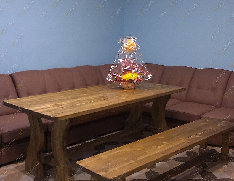 Сауна Камерун, в Кирове, Искры, 47 | Общий зал с ТВ и караоке | 1001sauna.com