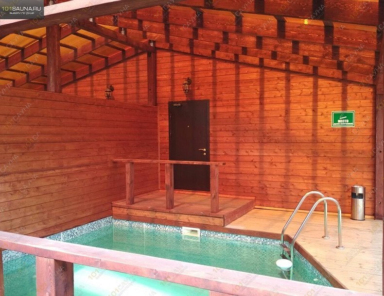Комплекс Дворик, в Одинцове, деревня Малые Вяземы, вл. 112 | вход в баню и бассейн | 1001sauna.com