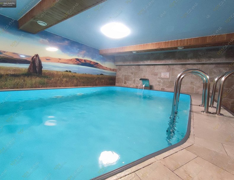 Сауна в гостинице Чалпан, в Абакане, ул. Щорса, 5Б | Бассейн 7 метров с гидромассажем в сауне Чалпан, Абакан | 1001sauna.com