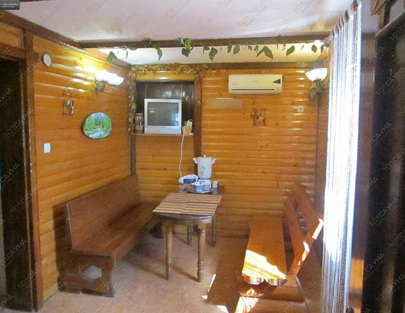 Баня У Петровича в Заозерном, в Евпатории, г. Евпатория, пгт. Заозерное, ул. Аллея Дружбы, 11а | Комната отдыха, ТВ, интернет, вид на море | 1001sauna.com