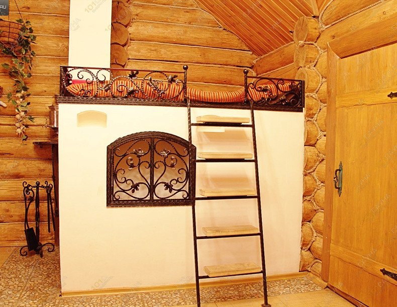 Комплекс Сибирские бани, в Иванове, улица Кузнецова, 187 | Стилизованная под печь зона отдыха | 1001sauna.com