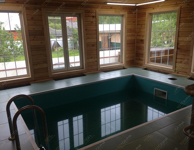 Русская баня на дровах Успенка, в Одинцове, Юдино, 1-е Успенское шоссе, 2 | Бассейн | 1001sauna.com