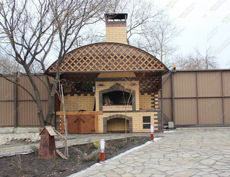 Сауна Кипарис, в Армавире, Россия, город Армавир (Центральная, 1 ориентир: Урупский мост) | Большой мангал. | 1001sauna.com