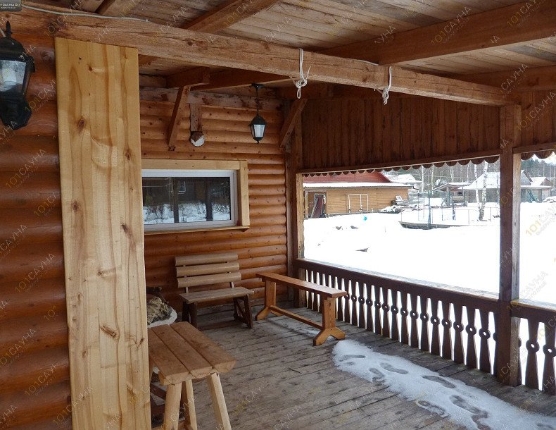 баня Масарского подворья, в Великом Новгороде, Боровичи, с. Опеченский Посад, 3я линия, 72 | терасса | 1001sauna.com