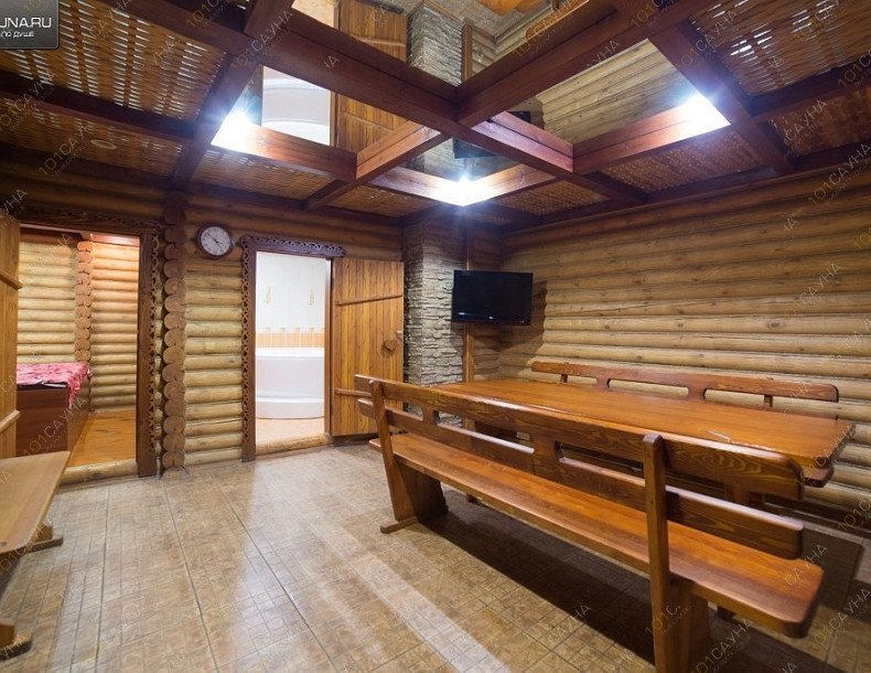 Сауна, Баня Народная Здравница, в Челябинске, улица Новороссийская, 140а | Зал 2: Финская парная с большой ванной. Фото: 16 | 1001sauna.com