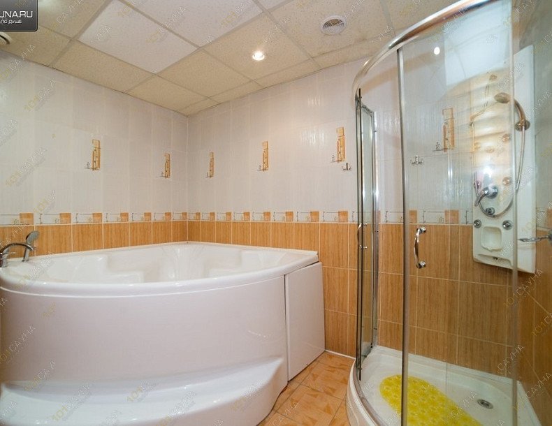 Сауна, Баня Народная Здравница, в Челябинске, улица Новороссийская, 140а | Зал 2: Финская парная с большой ванной. Фото: 20 | 1001sauna.com