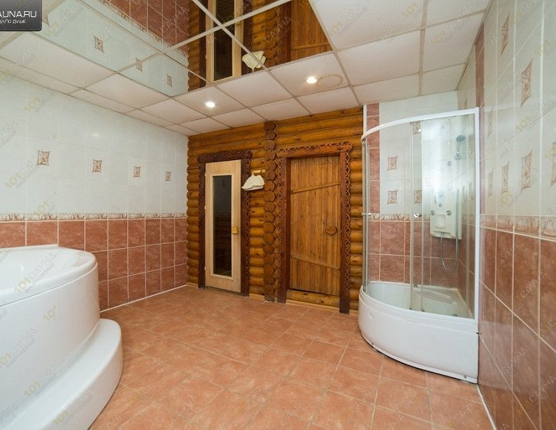 Сауна, Баня Народная Здравница, в Челябинске, улица Новороссийская, 140а | Зал 3: Финская парная с большой ванной. Фото: 35 | 1001sauna.com