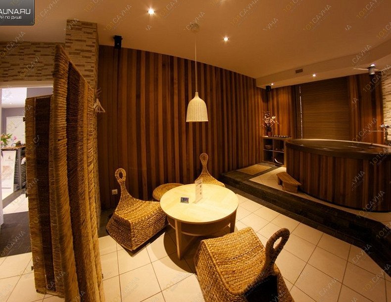 Сауна Vis-a-vis, в Санкт-Петербурге, Ланское шоссе, 14/1 | Зона отдыха с мягкой мебелью | 1001sauna.com