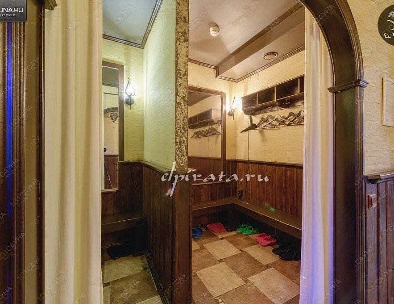 VIP Sauna-Club Эль Пирата, в Санкт-Петербурге, ул. Бассейная, 38 лит В | Люкс 1 — интерьер мокрой зоны | 1001sauna.com