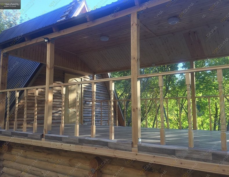 Баня Баня на Механизаторов, в Липецке, Механизаторов, 18а | Веранда на 2 этаже | 1001sauna.com