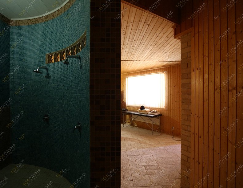 Баня на Вилле DEEP Town, в Севастополе, Людмилы Бобковой 11/15 (Казачья бухта) | Душевая/парилка | 1001sauna.com