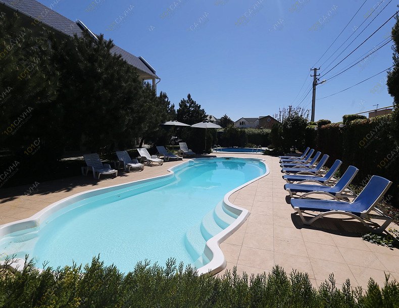 Баня на Вилле DEEP Town, в Севастополе, Людмилы Бобковой 11/15 (Казачья бухта) | Плавательный бассейн | 1001sauna.com