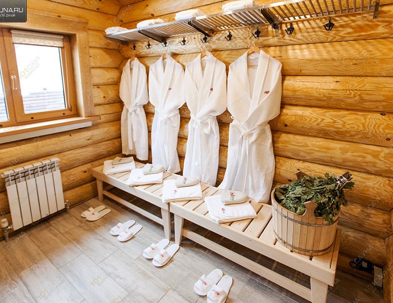 Баня в коттедже Нижегородское кольцо SPA VILLAGE, в Нижнем Новгороде, зона Нижегородское кольцо, здание 1 | 3 | 1001sauna.com