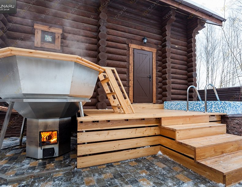 Баня в коттедже Нижегородское кольцо SPA VILLAGE, в Нижнем Новгороде, зона Нижегородское кольцо, здание 1 | 9 | 1001sauna.com