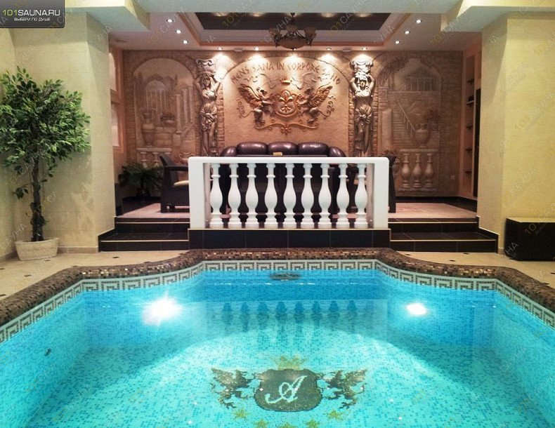 сауна Аквамарин, в Чебоксарах, Вурнарское шоссе, дом 10 | Номер: Античный. Фото: 1 | 1001sauna.com