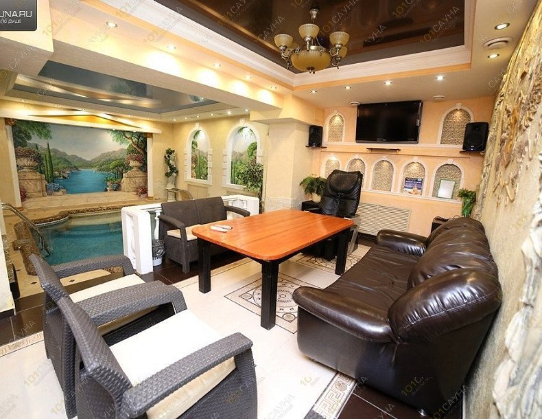 сауна Аквамарин, в Чебоксарах, Вурнарское шоссе, дом 10 | Номер: Античный. Фото: 2 | 1001sauna.com