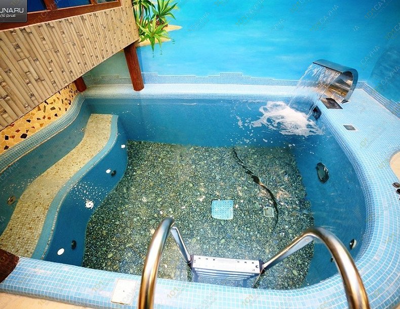 сауна Аквамарин, в Чебоксарах, Вурнарское шоссе, дом 10 | Номер: Тропический. Фото: 13 | 1001sauna.com