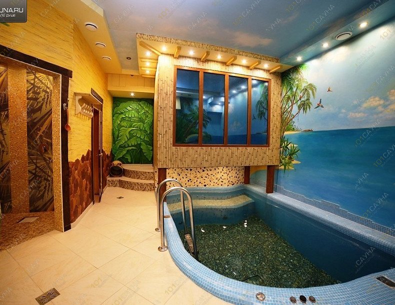 сауна Аквамарин, в Чебоксарах, Вурнарское шоссе, дом 10 | Номер: Тропический. Фото: 14 | 1001sauna.com