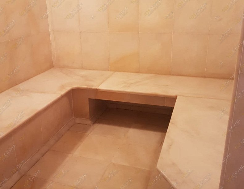 Турецкая Баня Хаммам, в Хабаровске, Большой Аэродром ДОС 10а | Мраморные лавки Турецкой парной | 1001sauna.com