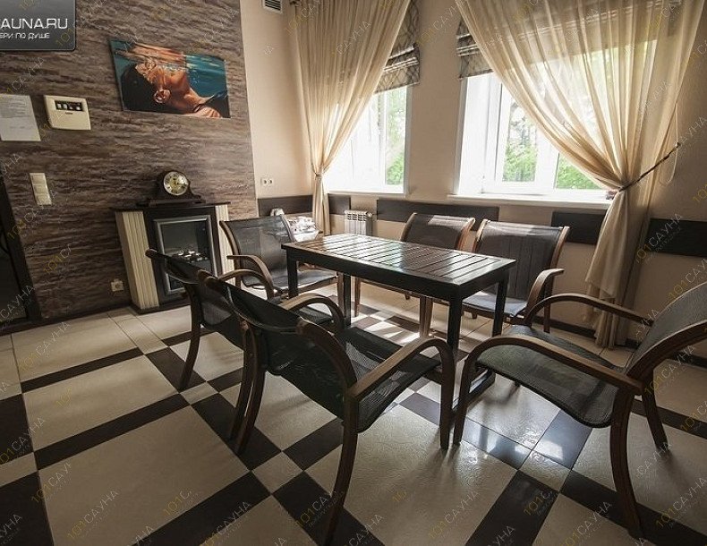 Сауна в гостинице Локомотив, в Новосибирске, Заельцовский парк, тер. 1, корпус 1 | Комната отдыха | 1001sauna.com