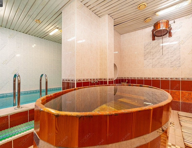 Баня в гостинице На Двинской, в Волгограде, ул. Карская, д.40 | Купель банного номера 2 | 1001sauna.com