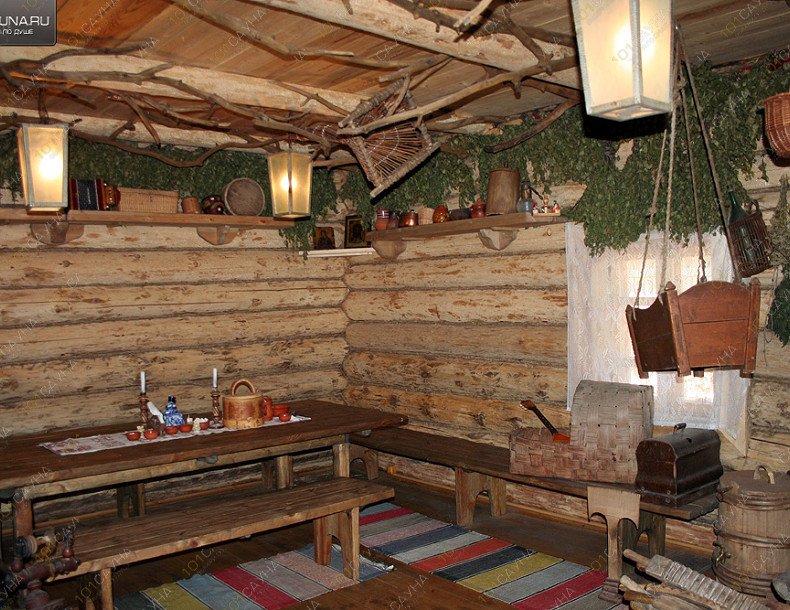 Банное подворье Димино, в Сергиеве Посаде, ул. Луговая, 31 | Трапезная | 1001sauna.com