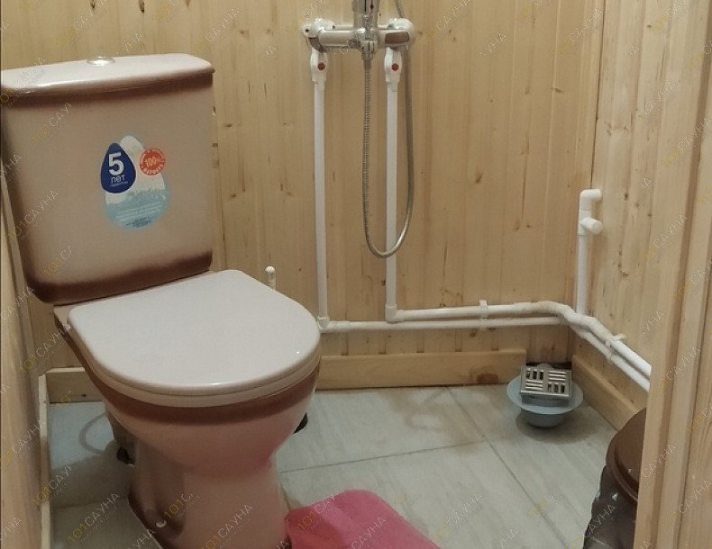 Гостевой дом Банька в Гоголях, в Пскове, Большая Гоголевка | Туалет | 1001sauna.com