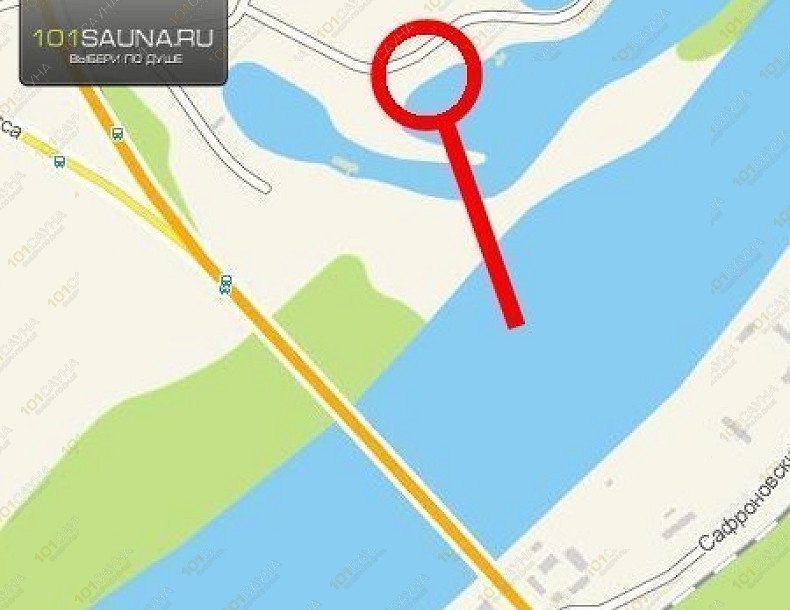 Коттедж с баней Бухта, в Уфе, Базисный проезд 4а | Как проехать? | 1001sauna.com