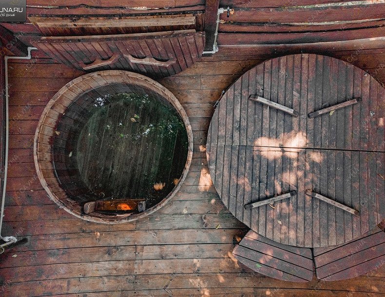 Русские бани Эко парк Вотчина, в Сочи, с. Волковка, ул. Космическая, 110В | Русская баня с купелью и гриль-домиком. Фото: 7 | 1001sauna.com