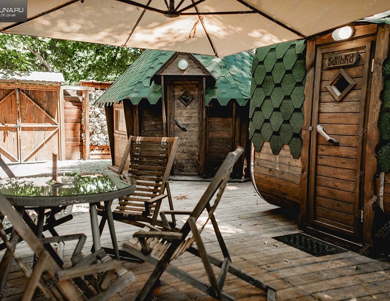 Русские бани Эко парк Вотчина, в Сочи, с. Волковка, ул. Космическая, 110В | Русская баня с купелью и гриль-домиком. Фото: 14 | 1001sauna.com