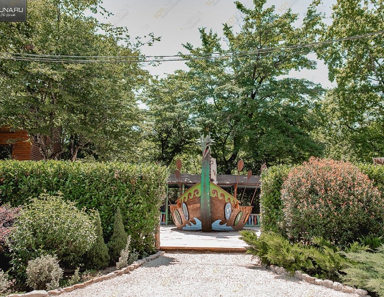 Русские бани Эко парк Вотчина, в Сочи, с. Волковка, ул. Космическая, 110В | Территория. Фото: 2 | 1001sauna.com