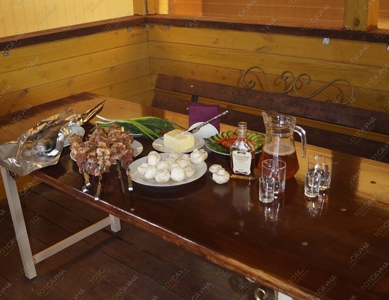 Русская баня У Евгенича, в Санкт-Петербурге, Гатчина, п. Пригородный, ул. Центральная, 25 | Номер для гостей | 1001sauna.com