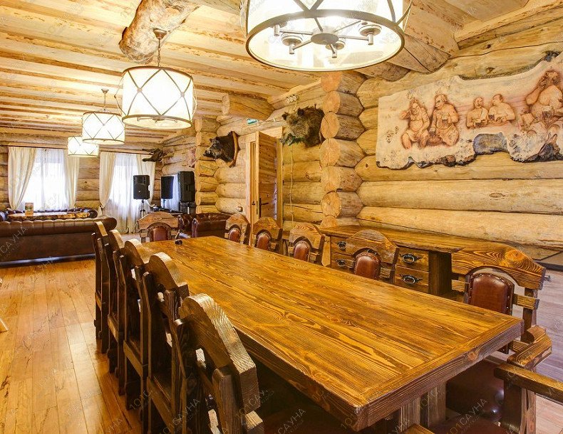 Банно-гостиничный комплекс Аминьевские бани, в Москве, Большая Очаковская, 2 ст23 | Сруб «Охотничий». Фото 4 | 1001sauna.com