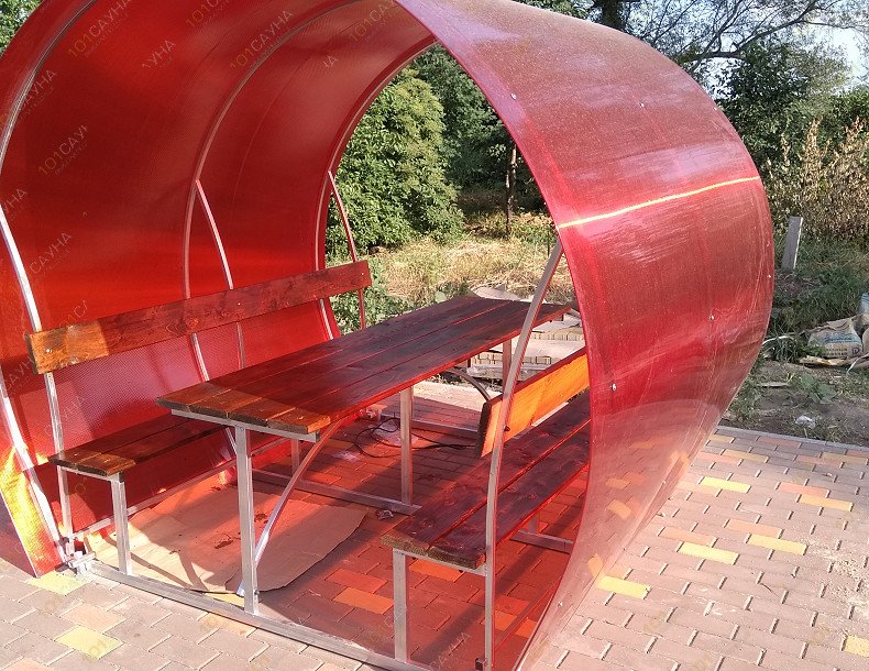 Баня в коттедже Зеленой Поляне, в Белгороде, улица Выгонная, дом 58 А | Беседка | 1001sauna.com