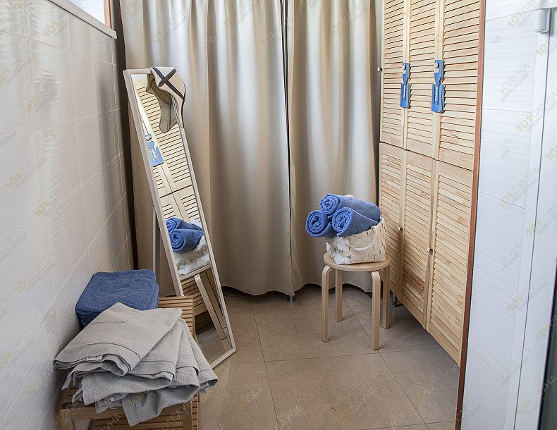 Сауна в отеле Сауна в Бутик-отеле Мускатель, в Гурзуфе, Гурзуф (м.д.ц. Артек), ул. Строителей, д.11и | Раздевалка | 1001sauna.com