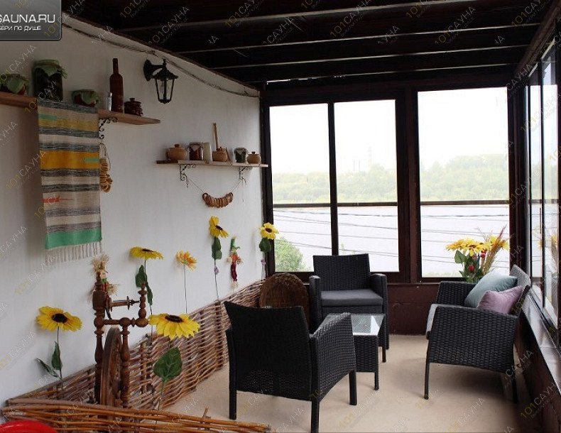 Банный комплекс Белуга, в Кирове, Заводская, 47б | Веранда с мангальной зоной. Фото: 36 | 1001sauna.com