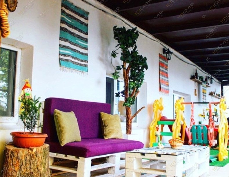 Банный комплекс Белуга, в Кирове, Заводская, 47б | Веранда с мангальной зоной. Фото: 39 | 1001sauna.com