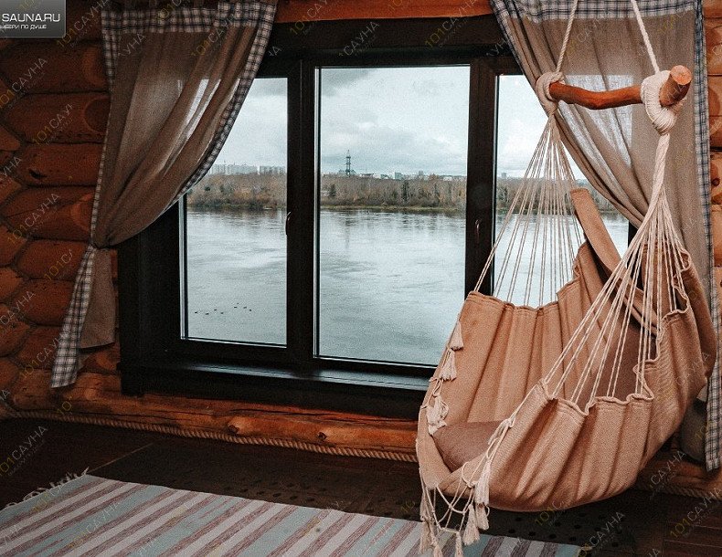 Парные на Енисее Кедровый Берег, в Красноярске, Парковая 20/1 | УБЕЖИЩЕ ГОРНОСТАЯ. Фото: 81 | 1001sauna.com