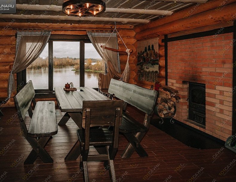 Парные на Енисее Кедровый Берег, в Красноярске, Парковая 20/1 | УБЕЖИЩЕ ГОРНОСТАЯ. Фото: 93 | 1001sauna.com