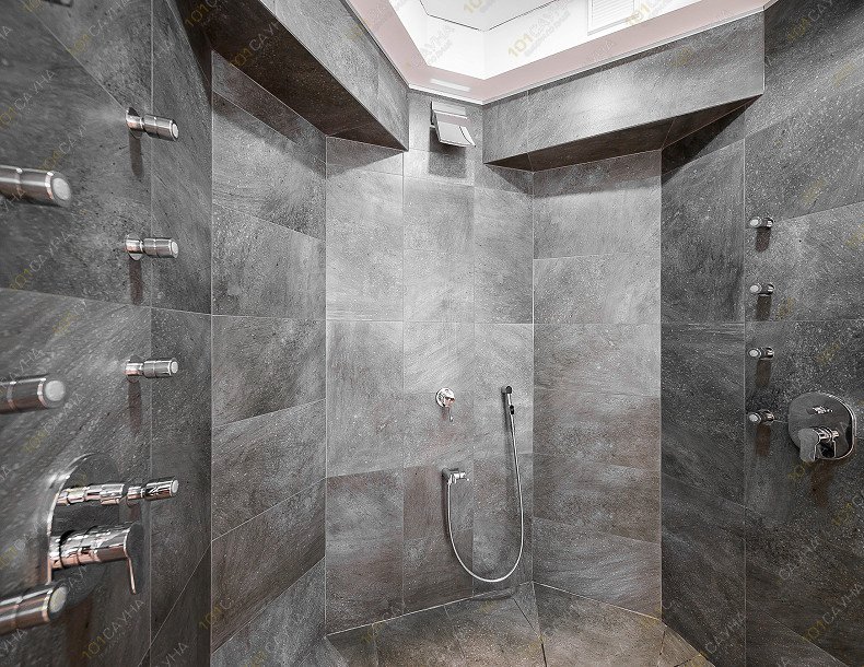 Сауна Идеал-Люкс, в Сочи, Курортный проспект, 92/5 (ЖК "Идеал Хаус") | Гидромассажный душ | 1001sauna.com