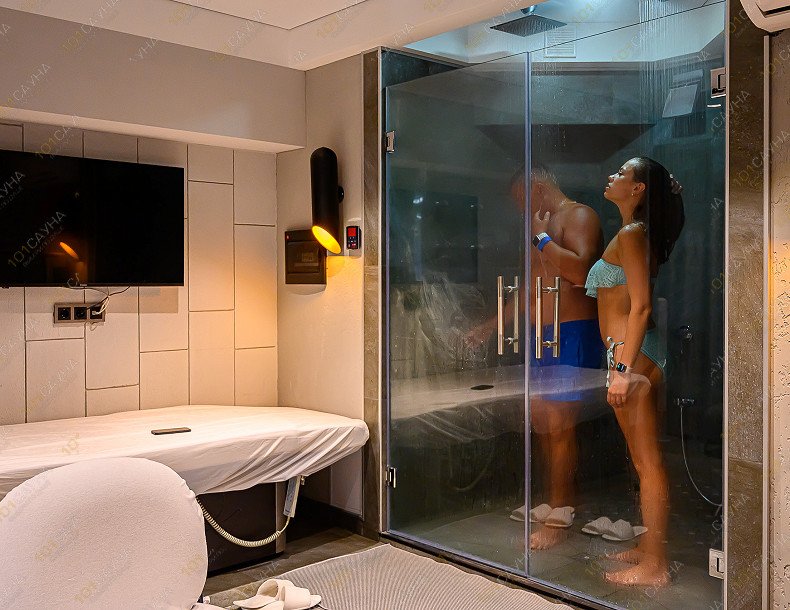 Сауна Идеал-Люкс, в Сочи, Курортный проспект, 92/5 (ЖК "Идеал Хаус") | Душевая кабина  | 1001sauna.com