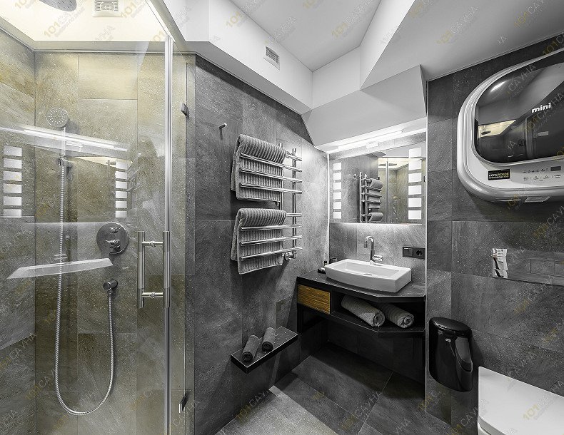 Сауна Идеал-Люкс, в Сочи, Курортный проспект, 92/5 (ЖК "Идеал Хаус") | Душевая кабина 2 | 1001sauna.com