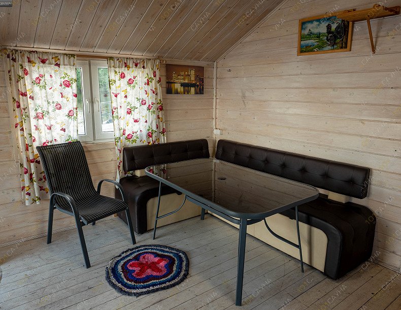 Банный комплекс Яблоневый сад, в Челябинске, Бродокалмакский тракт, Тракторосад 1, дорога 22, участок 76 | комната отдыха баня Чайка | 1001sauna.com